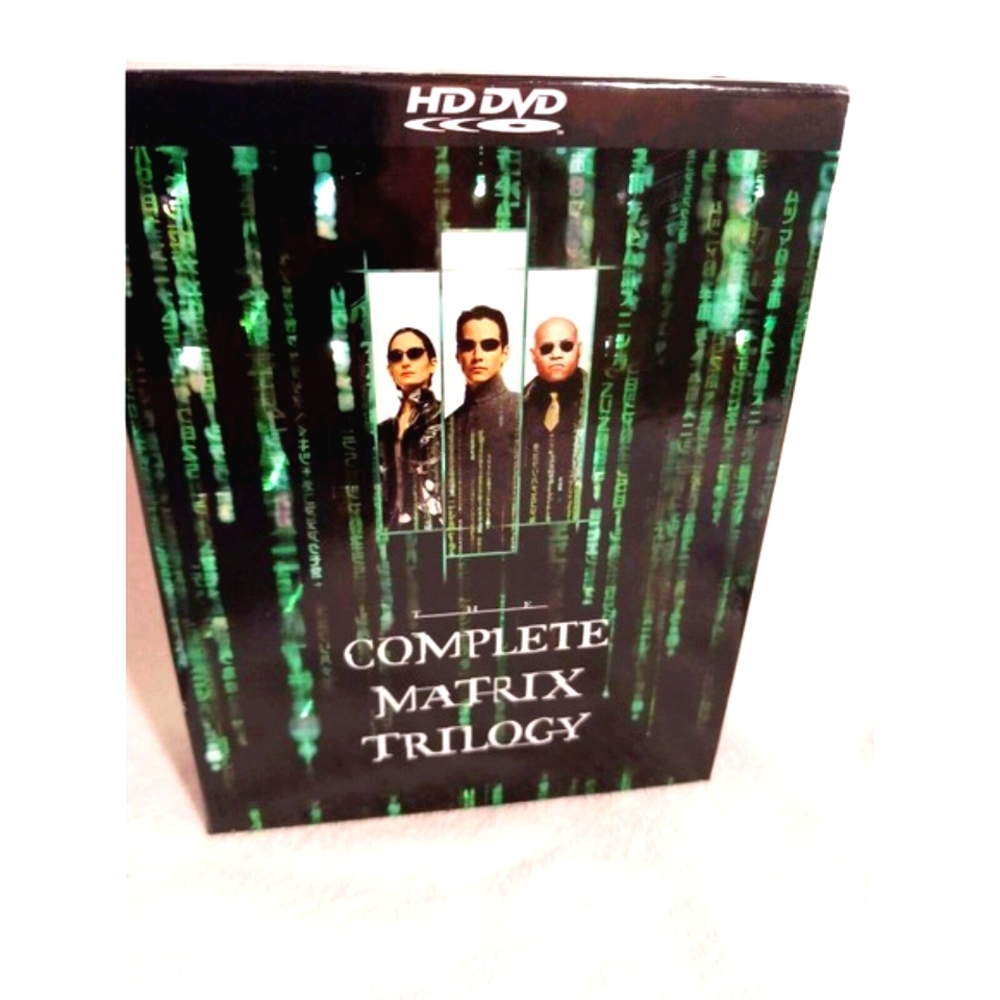 The Complete Matrix Trilogy 3 DVDS (HD-DVD, 3-Disc Set)